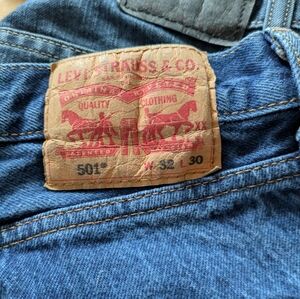 Levi's 501 Blue Denim Jeans 2 pair